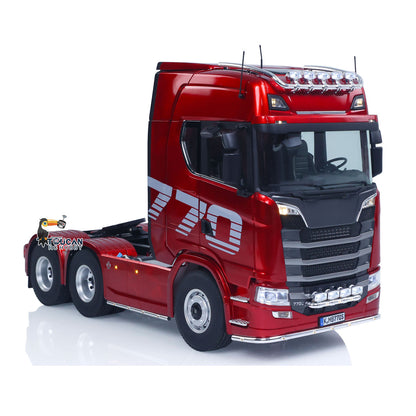KABOLITE 1/14 770S 100 RC Sattelzugmaschine 6x6 Ferngesteuertes LKW Auto 2-Gang-Getriebe Differentialsperre Akku Funk RTR Modell