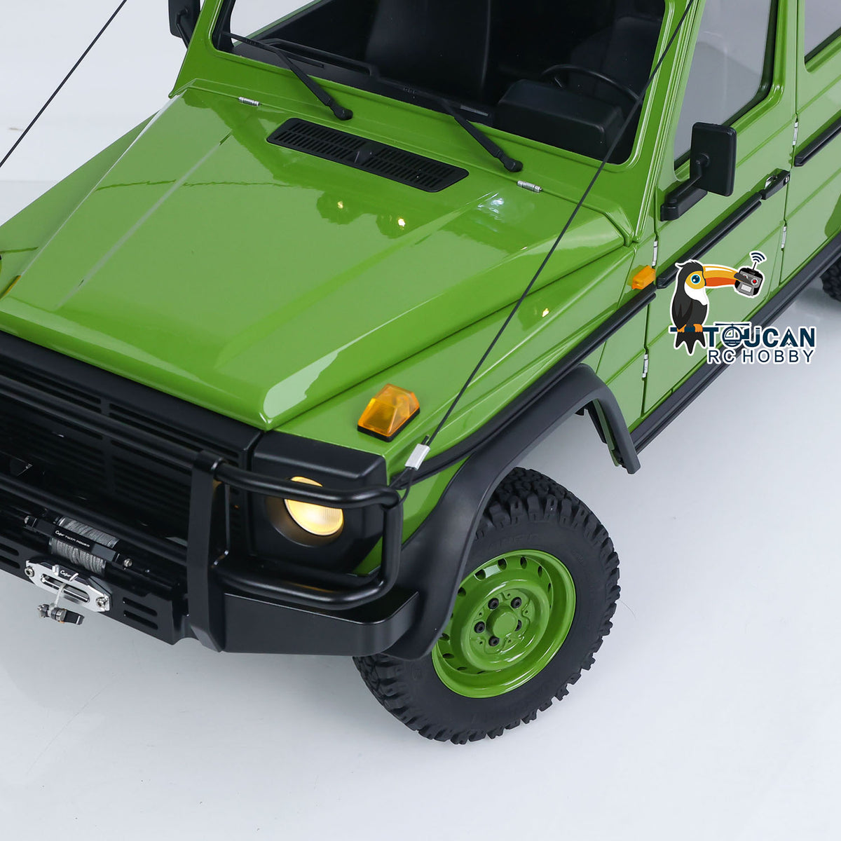 TOUCAN RC HOBBY In Stock CAPO W460 4X4 1/8 RC Off Road Car 2Speed RTR Crawler Axle Diff Lock Sound Light Winch AXE PLUS R3 ESC 540L KRAKEN 1400KV Motor