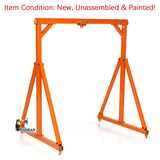 JDM Metal Chain Block/Gantry Crane for 1/10 RC Crane Remote Control Heavy Load Lifting Vehicle DIY Model Designed