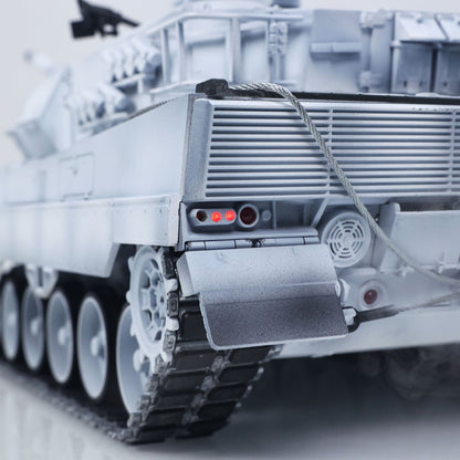 TOUCAN 1/16 Metal 3889 German Leopard A6 RTR RC Tank 360 Degree Turret Electric Periscope Barrel Recoil Smoke Metal Road Drive Idler Wheels