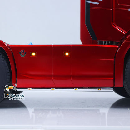 KABOLITE 1/14 770S 100 RC Sattelzugmaschine 6x6 Ferngesteuertes LKW Auto 2-Gang-Getriebe Differentialsperre Akku Funk RTR Modell