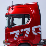 KABOLITE 1/14 770S 100 RC Tractor Truck 6x6 Remote Control Lorry Car 2Speed Gearbox Differential Lock Battery Radio RTR Model