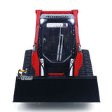 Free Fast Shipping 1/14 Hydraulic RC Tracked Loader SM770 Skid-Steer Remote Control Car Simulation Vehicle Model Light Sound