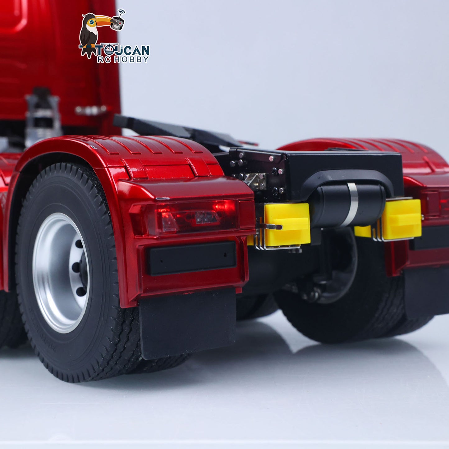 KABOLITE 1/14 770S 100 RC Sattelzugmaschine 6x6 Ferngesteuertes LKW Auto 2-Gang-Getriebe Differentialsperre Akku Funk RTR Modell