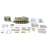 1/16 RC Kampfpanzer CoolBank Crusader MK III 2.4G Fernbedienung RTR Militärpanzermodell 360-Grad-Turm Drehbarer Rauch Ton Lichter