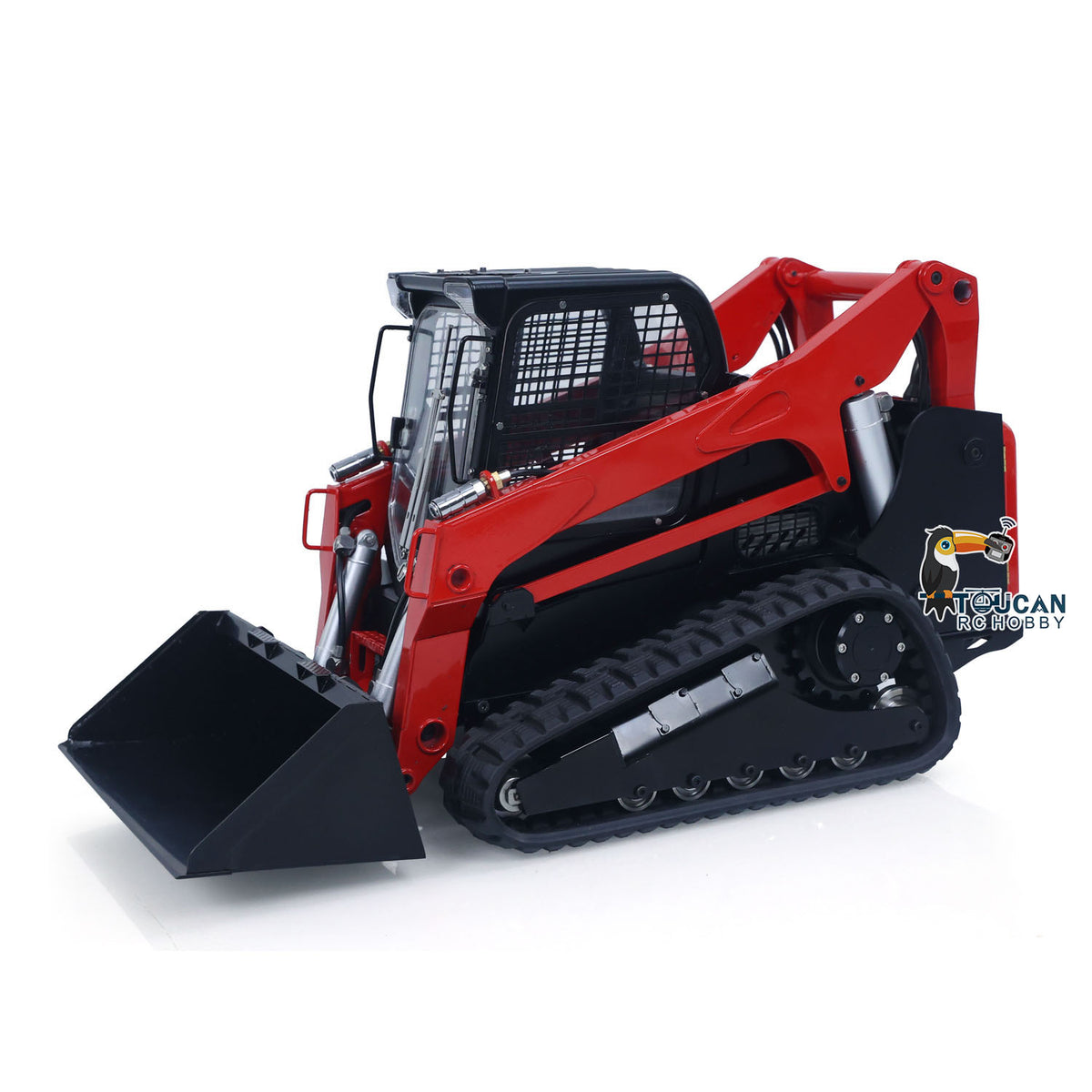 TOUCAN RC HOBBY  SM770 RC Hydraulic Skid-Steer Loader Remote Control Construction Vehicle 3-way Valve for Model Enthusiasts