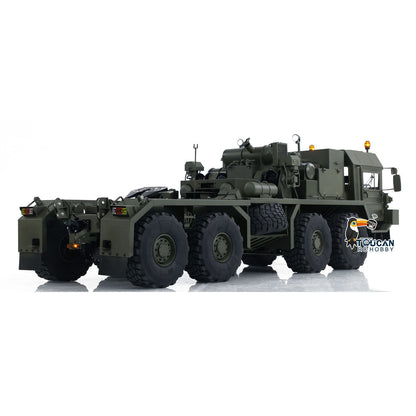 1/14 RC Sattelzugmaschine SLT56 8x8 Vollmetall Ferngesteuertes Militär Transportauto 3-Gang Getriebe Differentialsperre Achsen