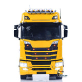 770S 1/14 6X6 RC Tractor Truck Liftable Rear Axle Wheel Hub Reduction Differential Locks Hobbywing ESC Flysky ST8 Light System