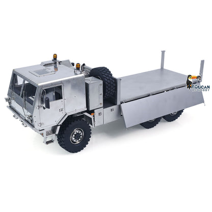 In Stock T815 3Speed 1/14 RC Off Road Military Truck Metal Body Remote Control 4X4 Transport Vehicle Flysky ST8 Radio Differential Locks