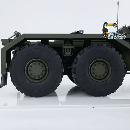 1/14 RC Sattelzugmaschine SLT56 8x8 Vollmetall Ferngesteuertes Militär Transportauto 3-Gang Getriebe Differentialsperre Achsen