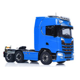 770S 1/14 6X6 RC Tractor Truck Liftable Rear Axle Wheel Hub Reduction Differential Locks Hobbywing ESC Flysky ST8 Light System