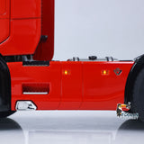 770S 1/14 6X6 RC Tractor Truck Liftable Rear Axle Wheel Hub Reduction Differential Locks Hobbywing ESC Flysky ST8 Light System