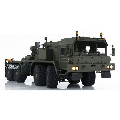 1/14 RC Sattelzugmaschine SLT56 8x8 Vollmetall Ferngesteuertes Militär Transportauto 3-Gang Getriebe Differentialsperre Achsen