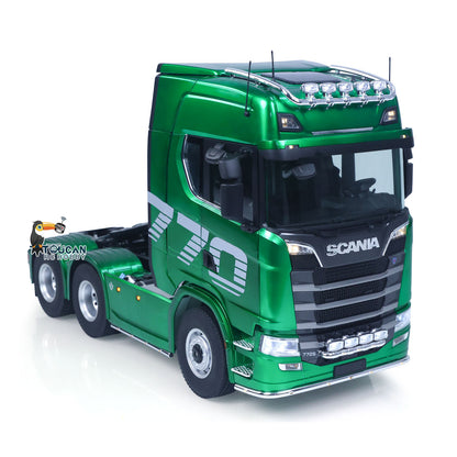 KABOLITE 1/14 770S 100 RC Sattelzugmaschine 6x6 Ferngesteuertes LKW Auto 2-Gang-Getriebe Differentialsperre Akku Funk RTR Modell