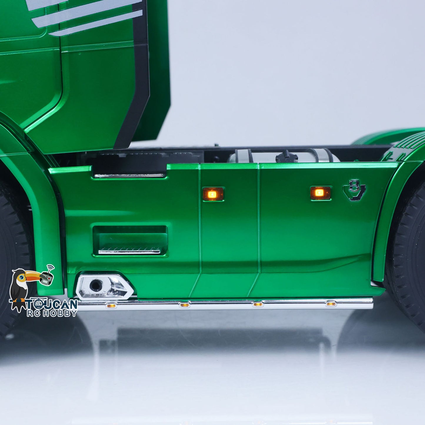 KABOLITE 1/14 770S 100 RC Sattelzugmaschine 6x6 Ferngesteuertes LKW Auto 2-Gang-Getriebe Differentialsperre Akku Funk RTR Modell