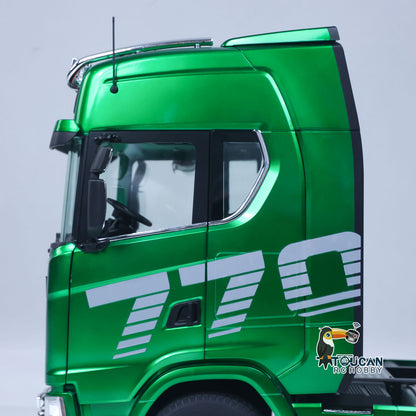 KABOLITE 1/14 770S 100 RC Sattelzugmaschine 6x6 Ferngesteuertes LKW Auto 2-Gang-Getriebe Differentialsperre Akku Funk RTR Modell