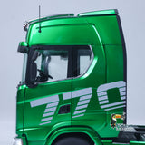 KABOLITE 1/14 770S 100 RC Tractor Truck 6x6 Remote Control Lorry Car 2Speed Gearbox Differential Lock Battery Radio RTR Model