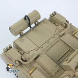 1/16 RC Kampfpanzer CoolBank Crusader MK III 2.4G Fernbedienung RTR Militärpanzermodell 360-Grad-Turm Drehbarer Rauch Ton Lichter
