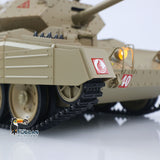 1/16 RC Kampfpanzer CoolBank Crusader MK III 2.4G Fernbedienung RTR Militärpanzermodell 360-Grad-Turm Drehbarer Rauch Ton Lichter