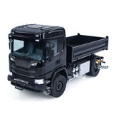 Double E 1/14 4x4 Electric Lifting RC Dump Truck 500G E022 2Speed RTR Tipper Metal Axle Magnetic High Roof Battery Radio Light