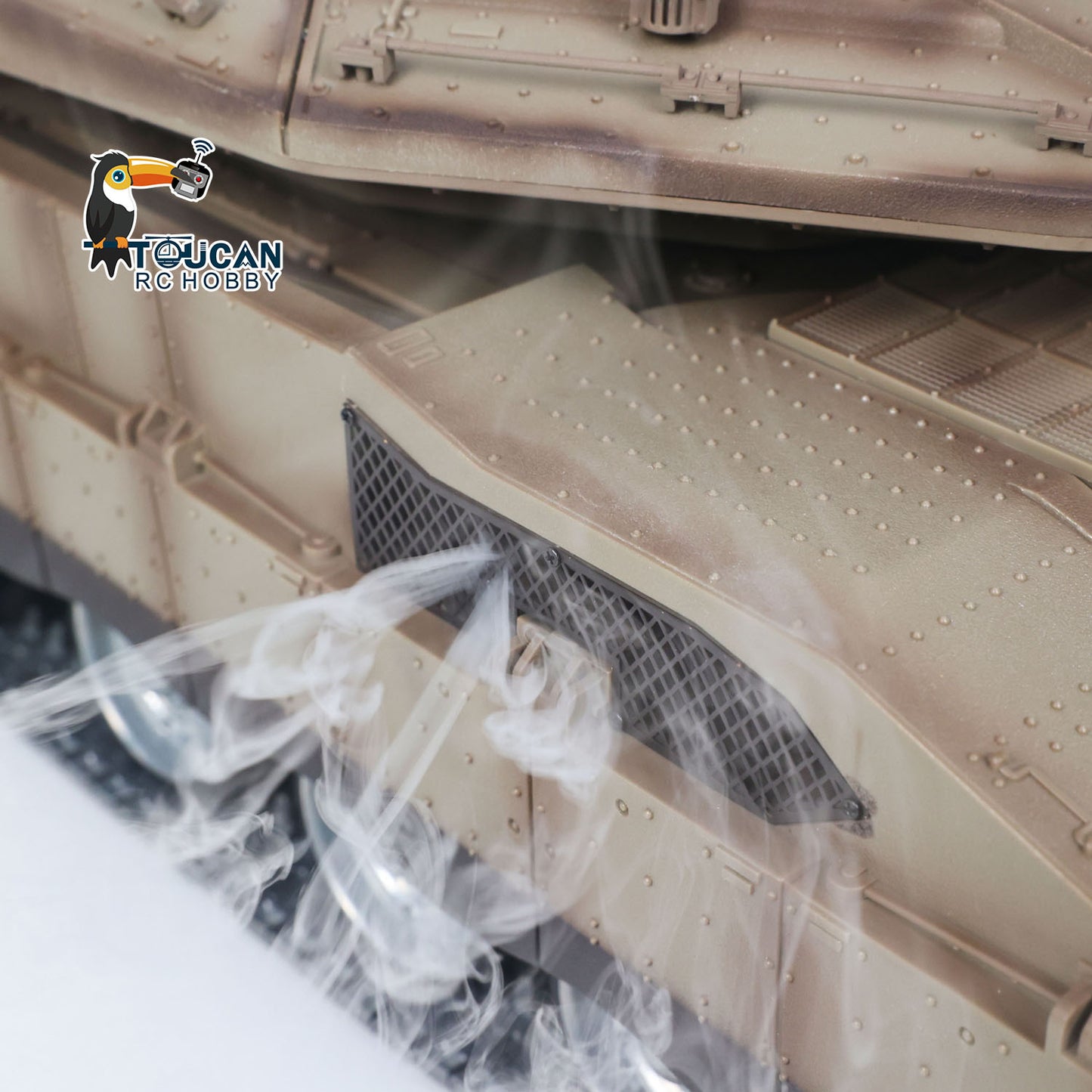 Heng Long 1/16 RC Battle Tank IDF Merkava MK IV 3958 Full Metal Chassis Road Wheels IR Barrel Recoil 360 Rotation Ready to Play