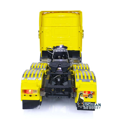 TOUCAN RC HOBBY  1/14 RC Tractor Truck DIY 6x6 Remote Control Cars Painted Model Sound Light