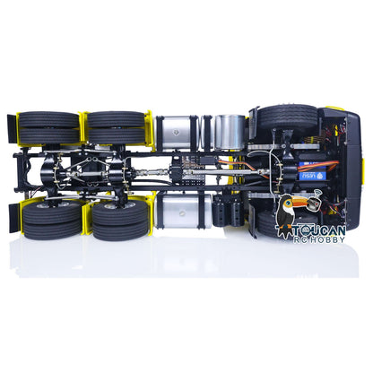 TOUCAN RC HOBBY  1/14 RC Tractor Truck DIY 6x6 Remote Control Cars Painted Model Sound Light