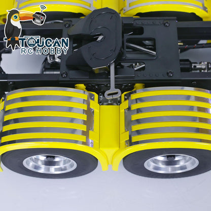 TOUCAN RC HOBBY  1/14 RC Tractor Truck DIY 6x6 Remote Control Cars Painted Model Sound Light