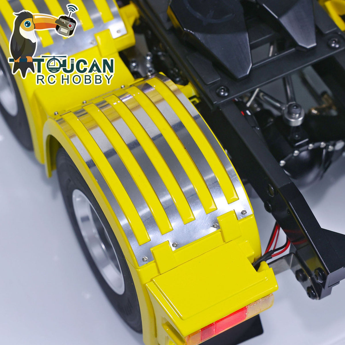 TOUCAN RC HOBBY  1/14 RC Tractor Truck DIY 6x6 Remote Control Cars Painted Model Sound Light