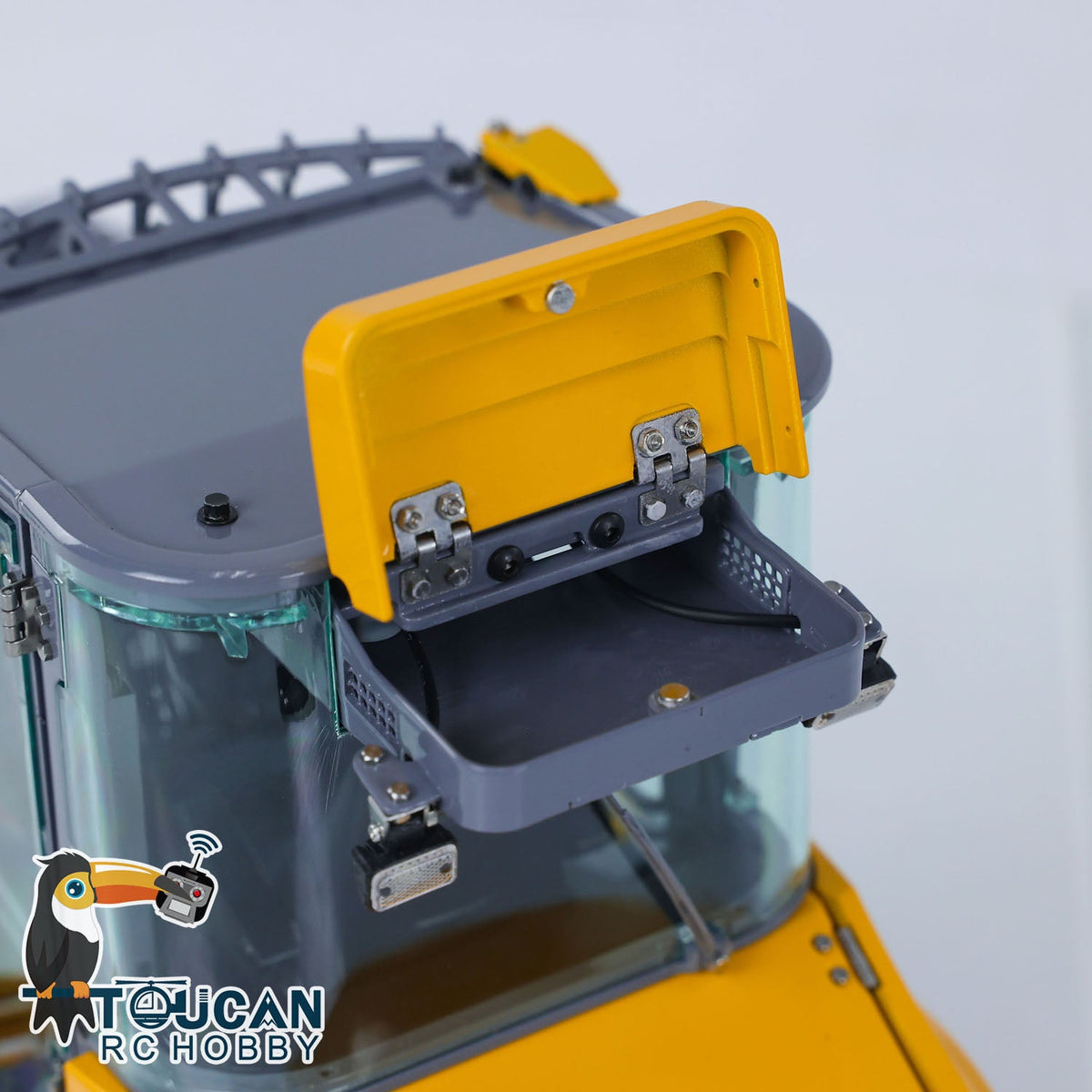TOUCAN RC HOBBY LESU AOUE MCL8 1/14 Metal 4x4 Hydraulic RC Loader A0015 with 4CH Reversing Valve Light Sound System for Construction Model Hobbyists