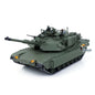 TOUCAN 1/16 Metal RC Tank M1A2 Abrams IR Dual Current Driving Gearbox Barrel Recoil Elevation 360 Turret Rotation Smoke RTR Electric Periscope