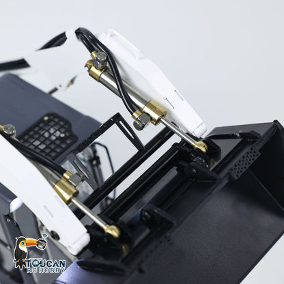 1/14 SM450 RC Hydraulischer Hochleistungs-Kompaktlader mit Fernbedienung, Radauto, montiert, lackiert, DIY-Modell, Ton, Licht