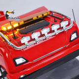 1/14 RC Truck Remote Control Tractor Truck 7-way Valves Hydraulic Crane 6x6 RC Lorry Car 3Speed Gearbox Axle Locks Light Sound System