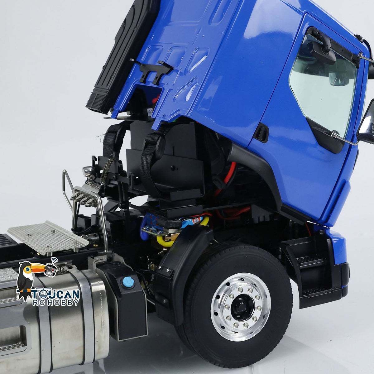 TOUCAN RC HOBBY LESU 4x4 RC Tractor Truck 1/14 RTR Painted Assembled Radio Controlled Car Light Battery Metal Chassis ESC Motor