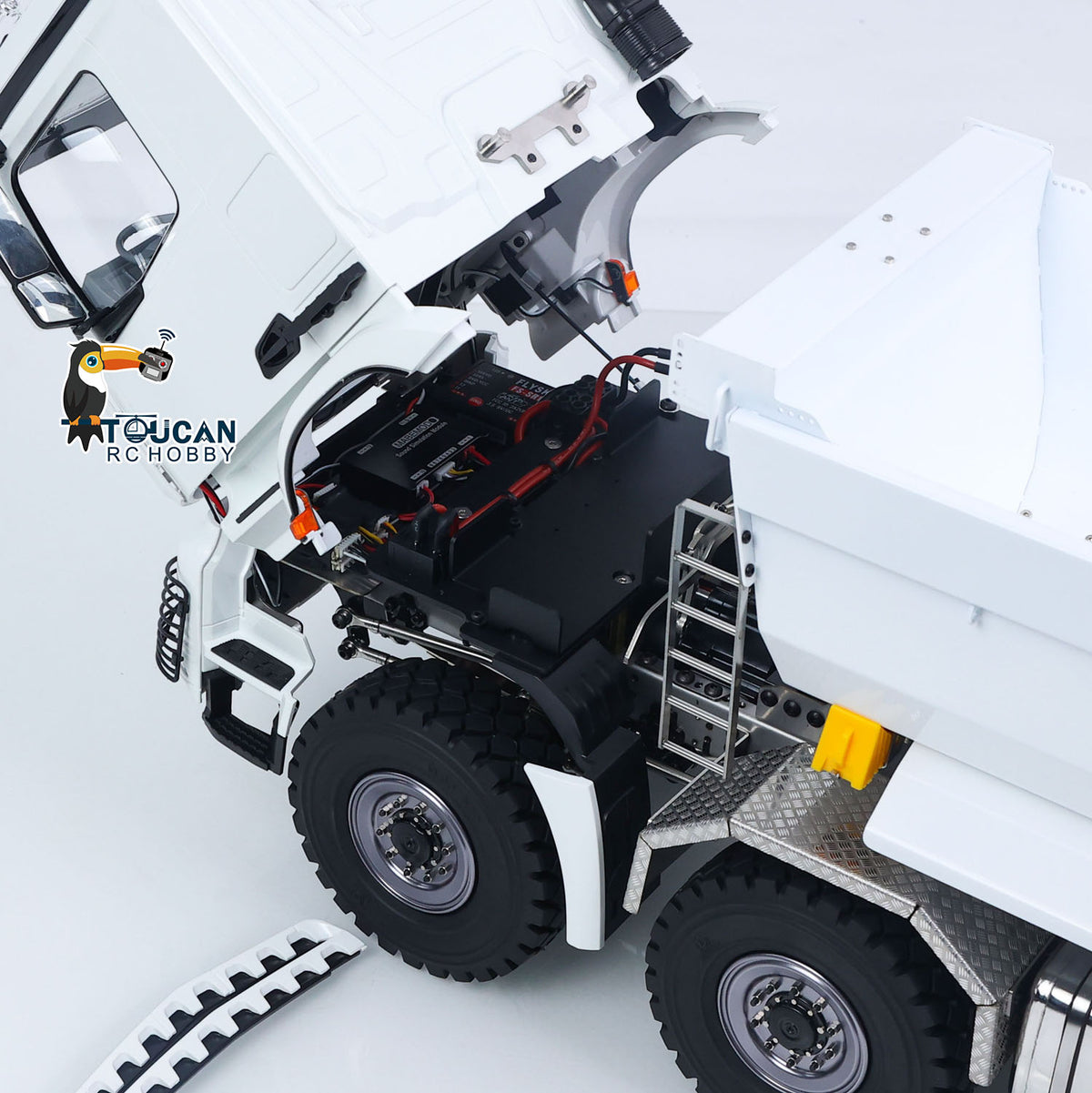 TOUCAN RC HOBBY In Stock 8*8 1/14 MD 3363 RC Hydraulic Dumper Construction Vehicle Brushless ESC Motor Model for Outdoor Play