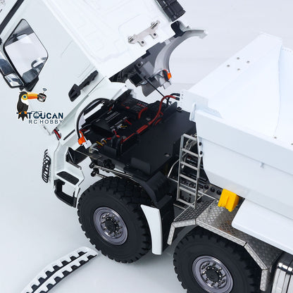 TOUCAN RC HOBBY In Stock 8*8 1/14 MD 3363 RC Hydraulic Dumper Construction Vehicle Brushless ESC Motor Model for Outdoor Play