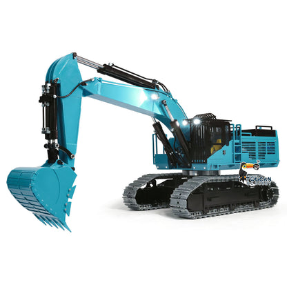 1/8 Hydraulischer RC Raupenbagger 385CF Fernbedienung Metallbagger 150KG Modell 4250 Motor Lichtsystem