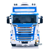TOUCAN Painted 1/14 RC Tractor Truck Assembled 6x6 Metal Chassis RTR Remote Control Car DIY Models Lights Sounds