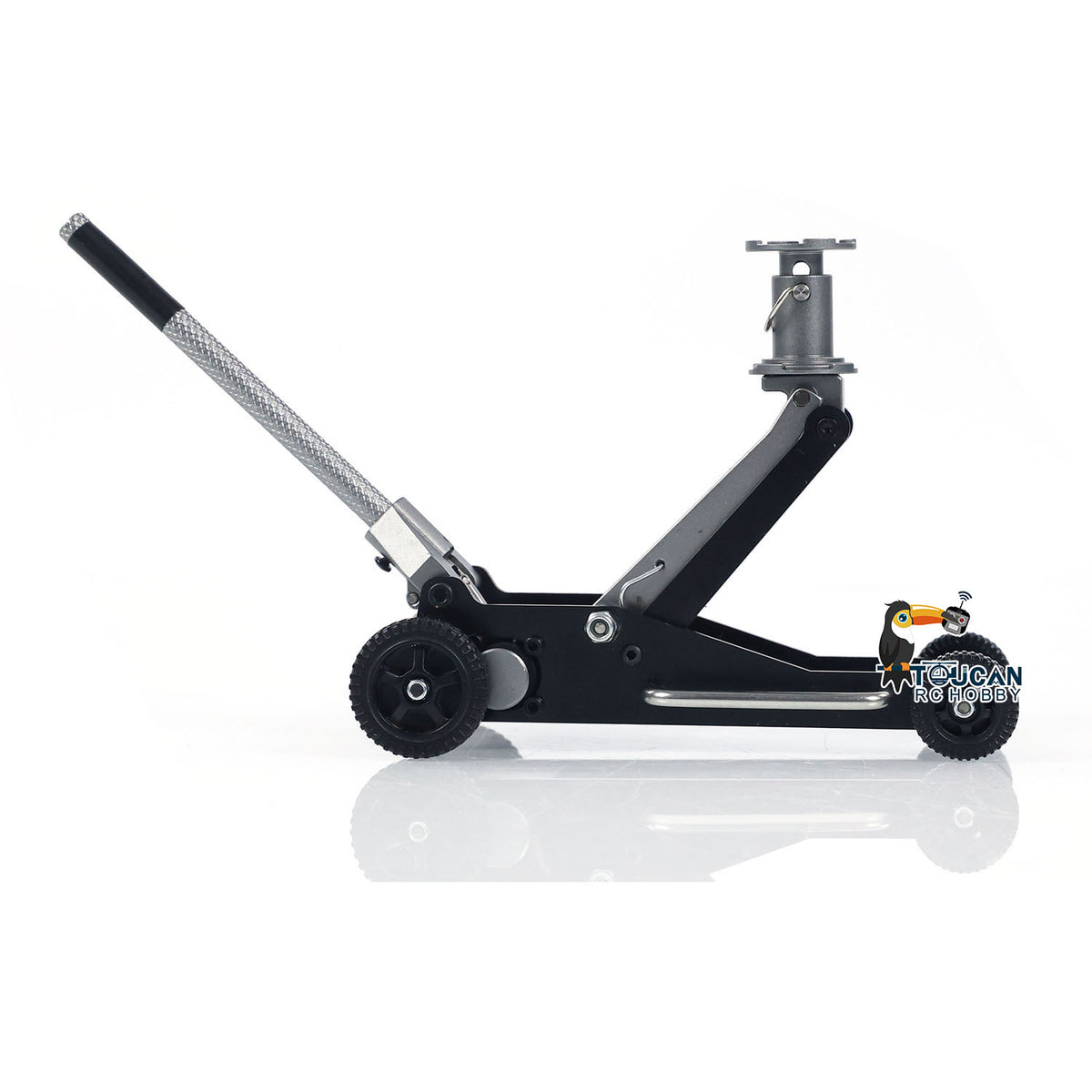 TOUCAN RC HOBBY JDM F150 1/10 Hydraulic Lifting Jack Tool/Metal Chassis RC Off-road Crawler Car ESC Servo Motor Radio System for Hobbyists