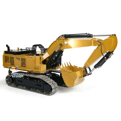 TOUCAN RC HOBBY 385CF 1/8 Hydraulic RC Excavator 150KG Heavy Duty Metal Digger PL18EV Lite FlySky i6S Radio Control Model