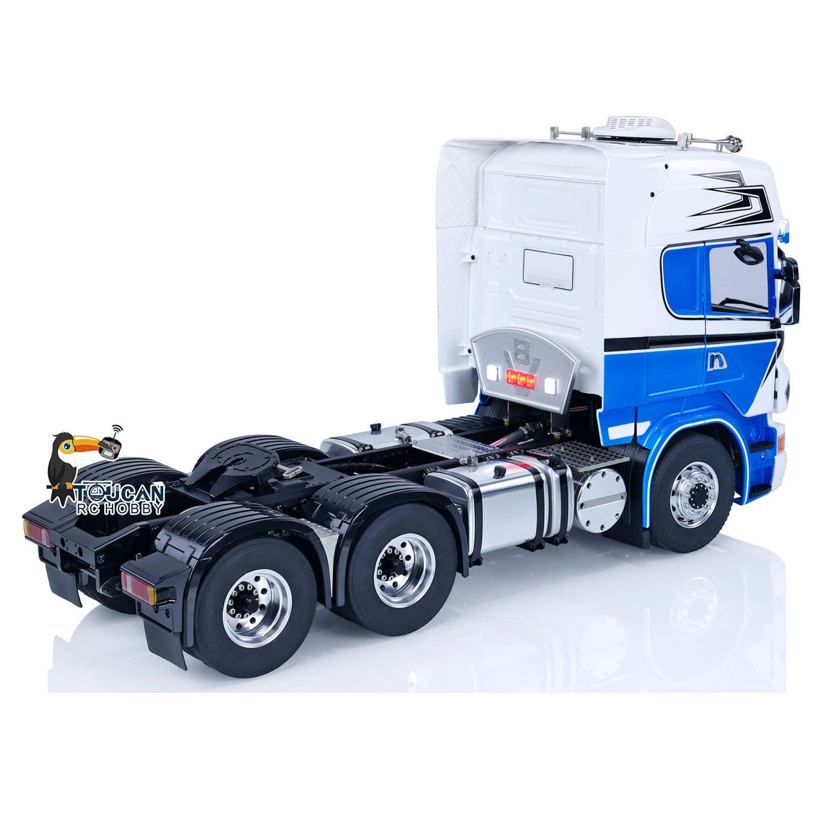 TOUCAN RC HOBBY  Metal Chassis 1/14 6x6 Remote Control Tractor Truck Painted Assembled Radio Control Car