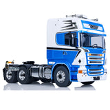TOUCAN Painted 1/14 RC Tractor Truck Assembled 6x6 Metal Chassis RTR Remote Control Car DIY Models Lights Sounds