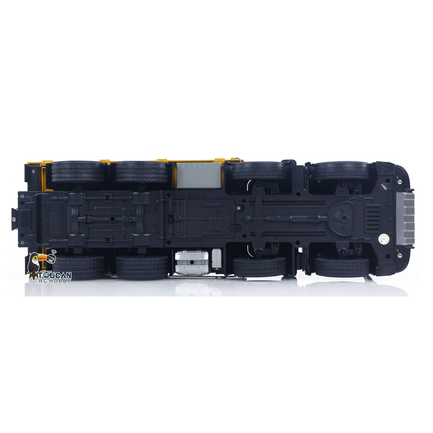 HUINA 1538 RC 1/14 Holzgreifer-LKW-Kipper-Modell Spielzeug 2,4G Radio 1200MAH Batterie Simulationsfahrzeug Hobbymodell Zusammengebaut