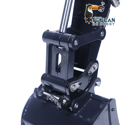 TOUCAN RC HOBBY MTM EC380 Metal 1/14 RC Hydraulic Excavator 8-way Reversing Valve FlySky PL18EV Radio Controller for Engineering Vehicle Enthusiasts