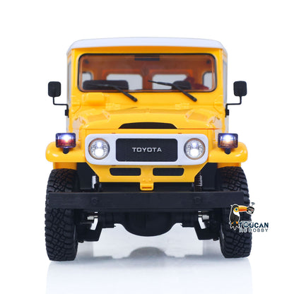 1/16 HG 4x4 RC Geländewagen FJ40 Elektrische Fernbedienung Crawler Land Cruiser Auto Lackiert Zusammengebaut Simulation Hobby 