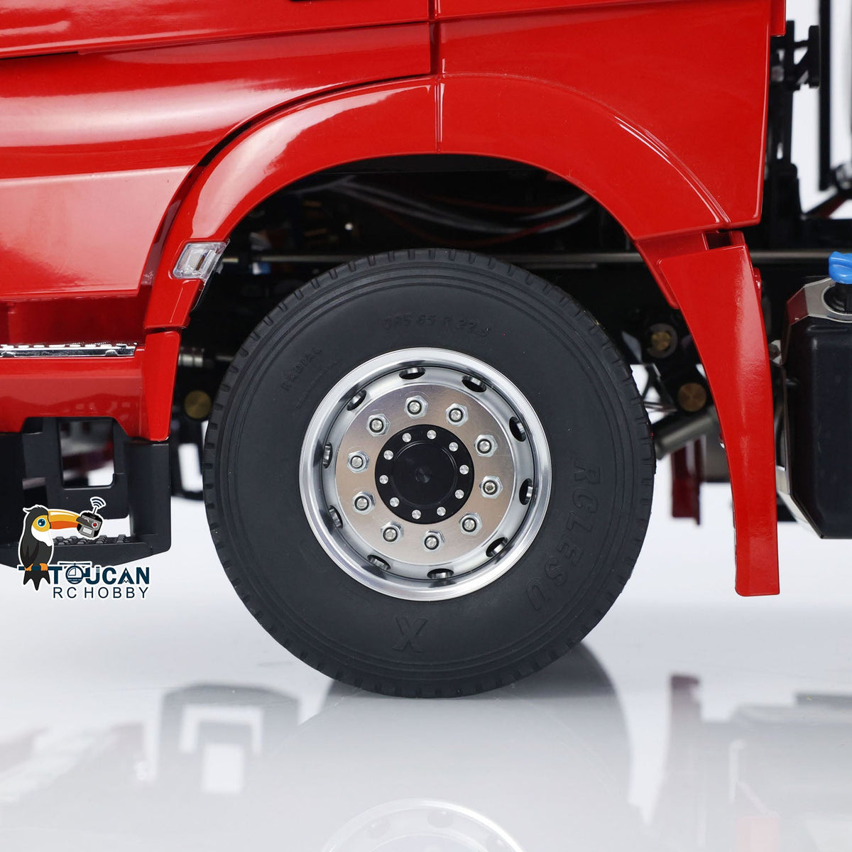 TOUCAN RC HOBBY  Metal Differential Lock Axles 3Speed Gearbox 8X8 1:14 RC Tractor Truck 3363 Radio Control Lorry Cars