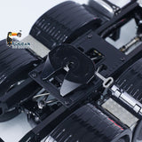 TOUCAN Painted 1/14 RC Tractor Truck Assembled 6x6 Metal Chassis RTR Remote Control Car DIY Models Lights Sounds