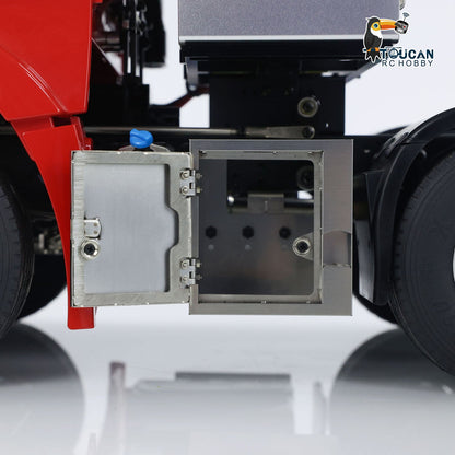 TOUCAN RC HOBBY  Metal Differential Lock Axles 3Speed Gearbox 8X8 1:14 RC Tractor Truck 3363 Radio Control Lorry Cars