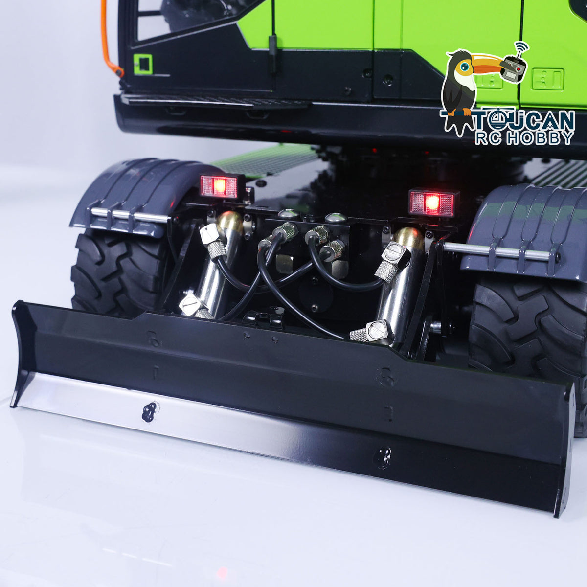 TOUCAN RC HOBBY MTM EC380 Metal 1/14 RC Hydraulic Excavator Radio Control Digger 8-way Reversing Valve for Model Enthusiasts