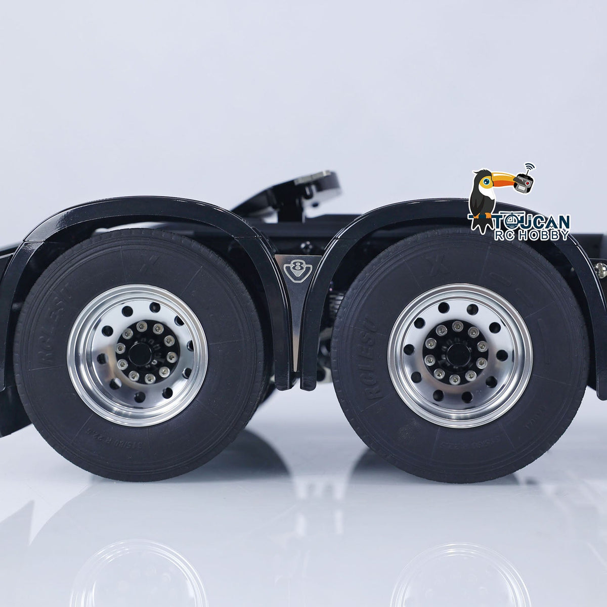 TOUCAN RC HOBBY  Metal Chassis 1/14 6x6 Remote Control Tractor Truck Painted Assembled Radio Control Car